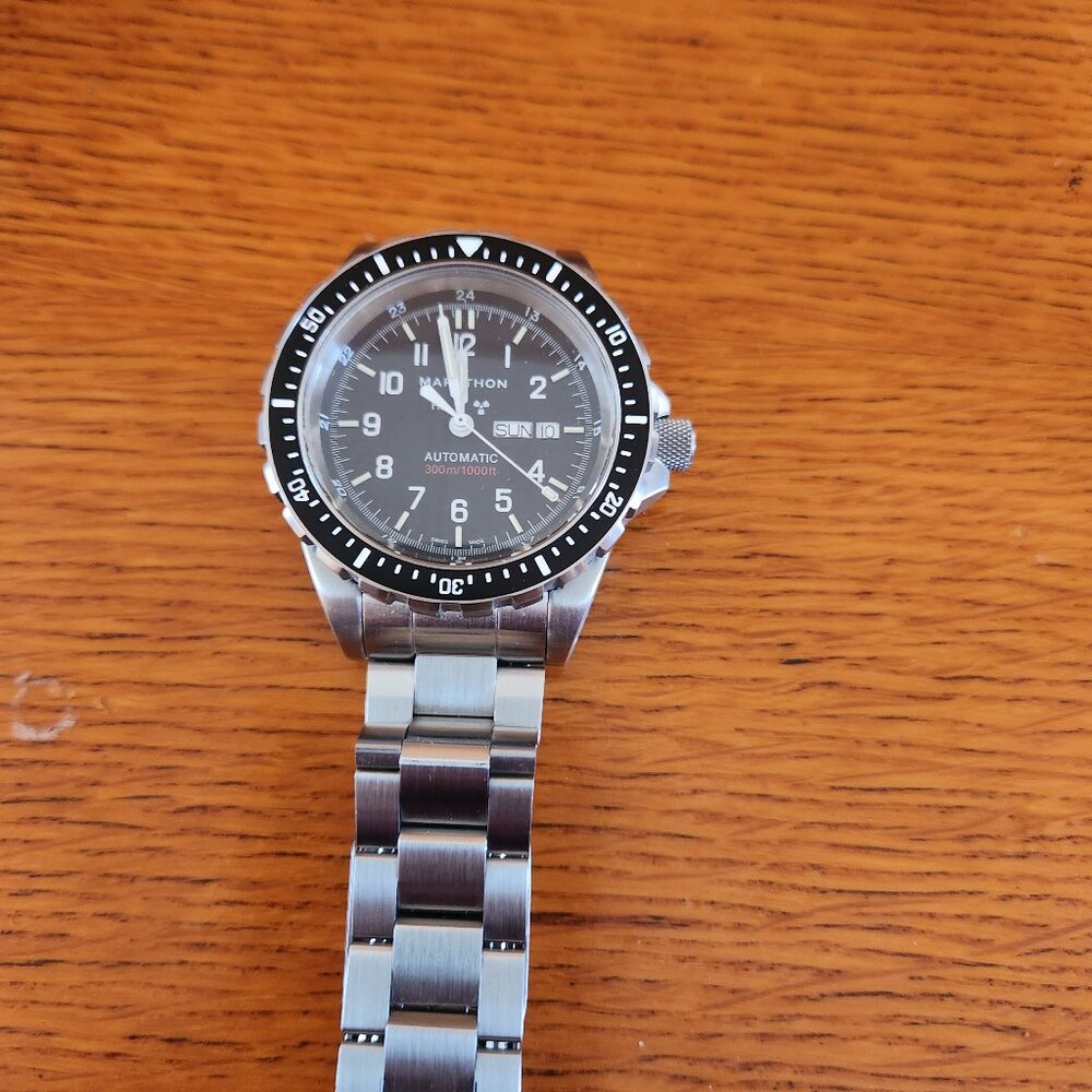 marathon jumbo day/date watch